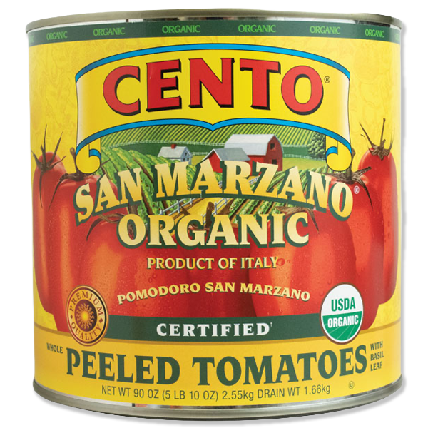 Organic Certified San Marzano Tomatoes 90 oz