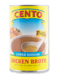 Cento Lower Sodium Chicken Broth​​