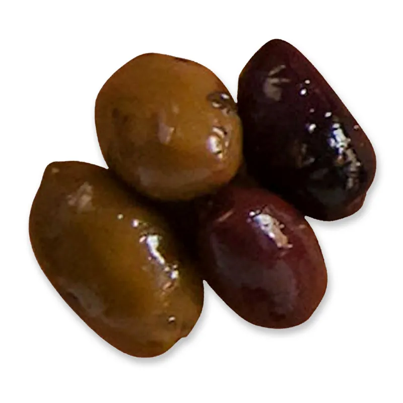 Cento Imported Greek Mixed Seasoned Pitted Olives