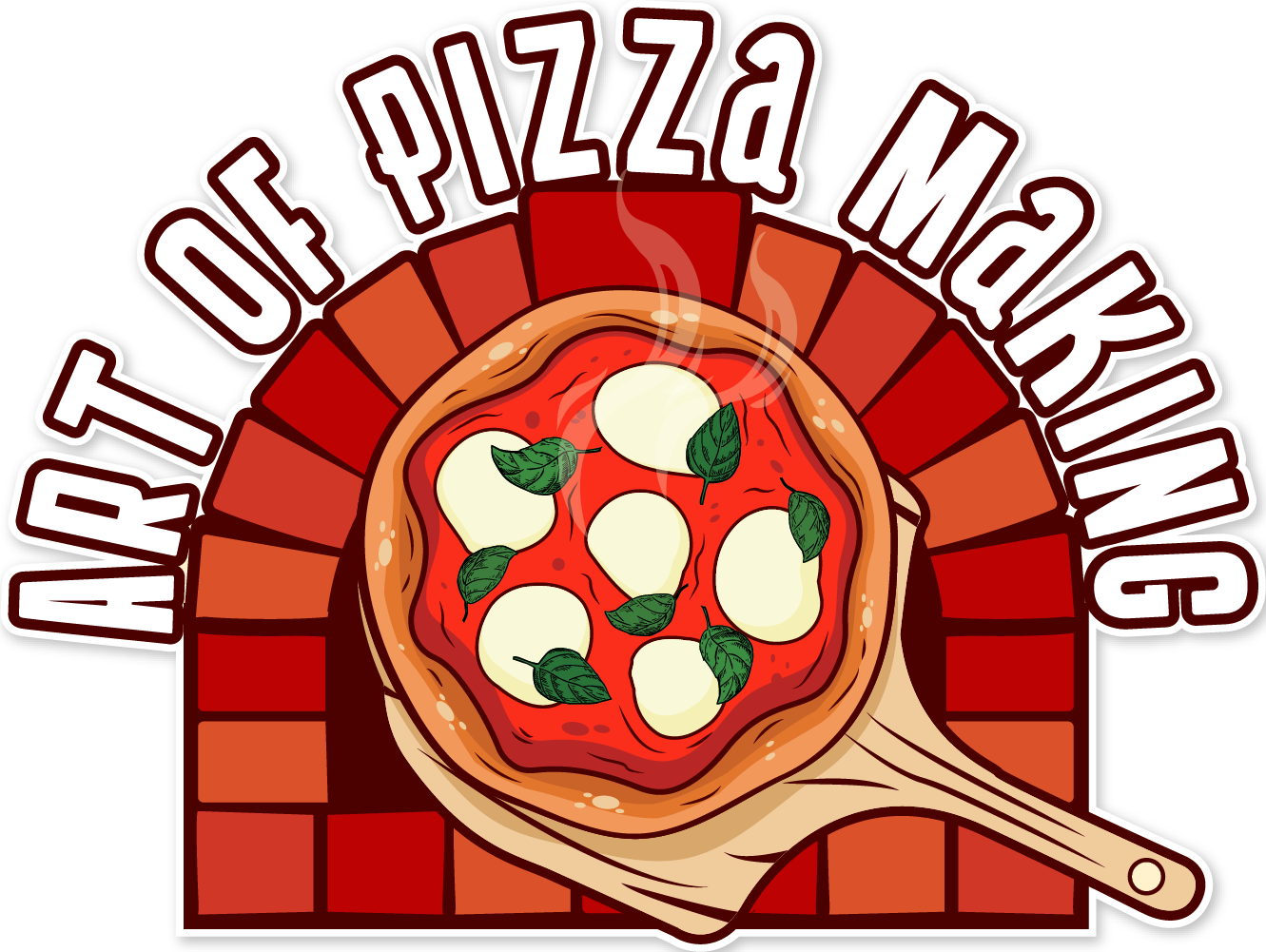 The Art of Pizza Making Logo