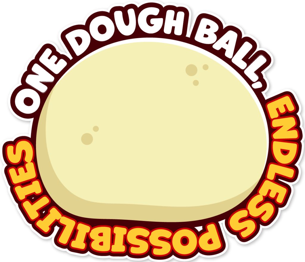 One Dough Ball, Endless Possibilities Logo