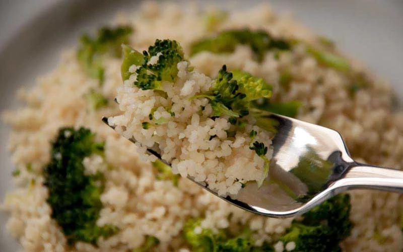 Broccoli Parmesan Cous Cous