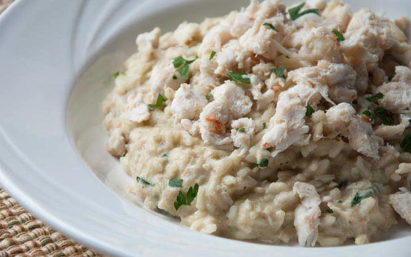 Crab & Artichoke Risotto