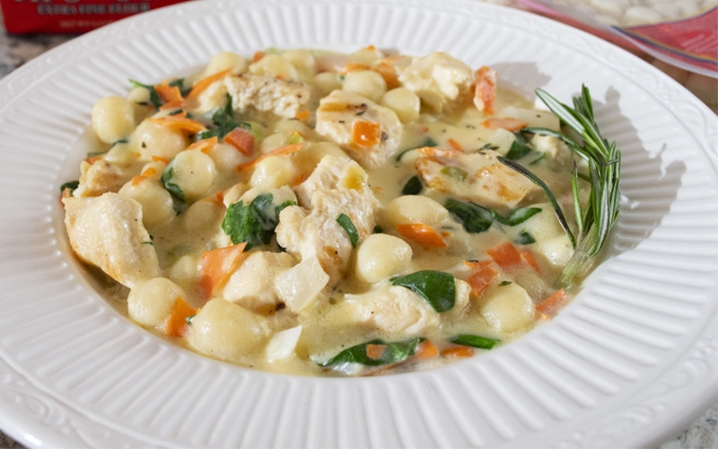 Creamy Chicken Gnocchi Soup