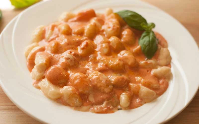 Gnocchi alla Rosa Sauce