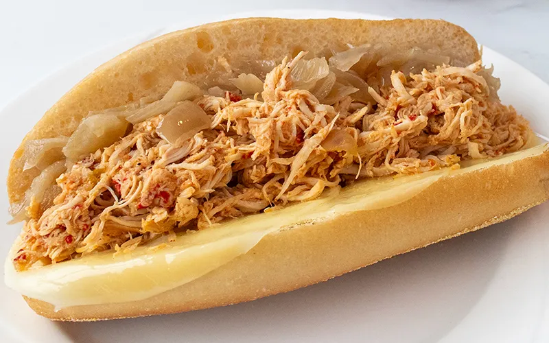 Pulled Chicken Sandwiches