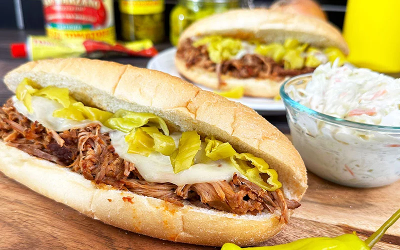 Chef Cento’s Italian Pulled Pork Sandwich