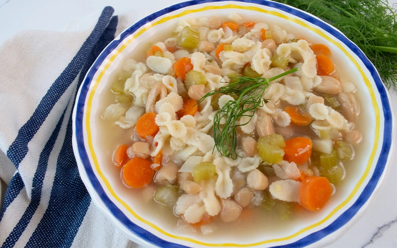Instant Pot Rosemary White Bean Soup