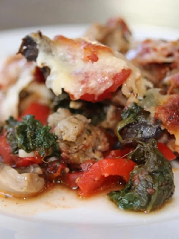Sausage & Vegetable Bake