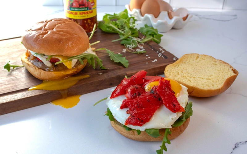 Sunny Sausage Breakfast Sandwiches