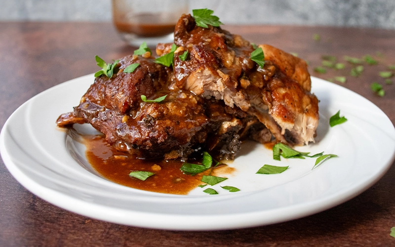 Instant Pot Balsamic Short Ribs