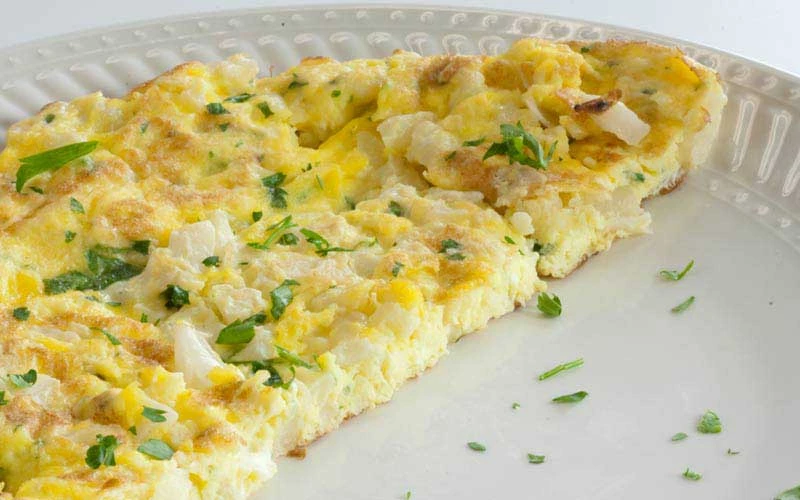 Spicy Cauliflower & Eggs