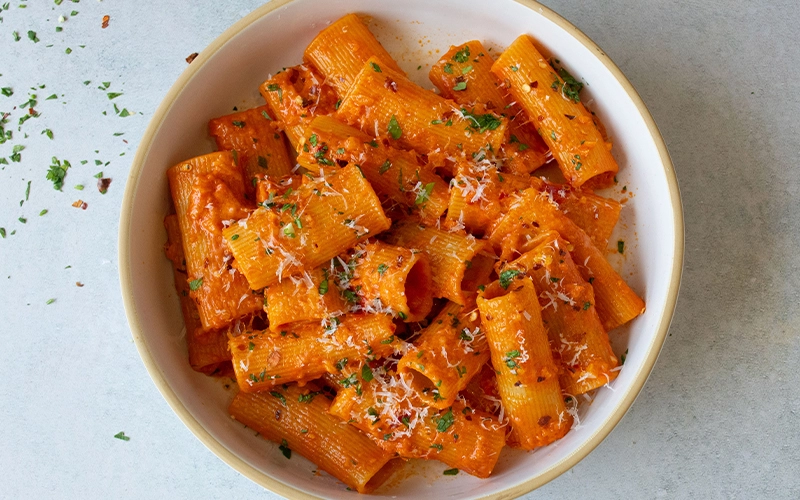 Spicy Rigatoni