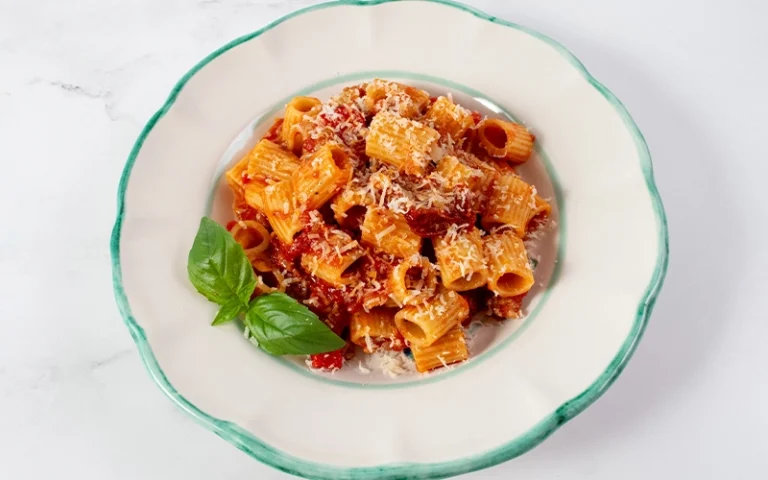 Tuscan Sun Dried Tomato and Sausage Pasta