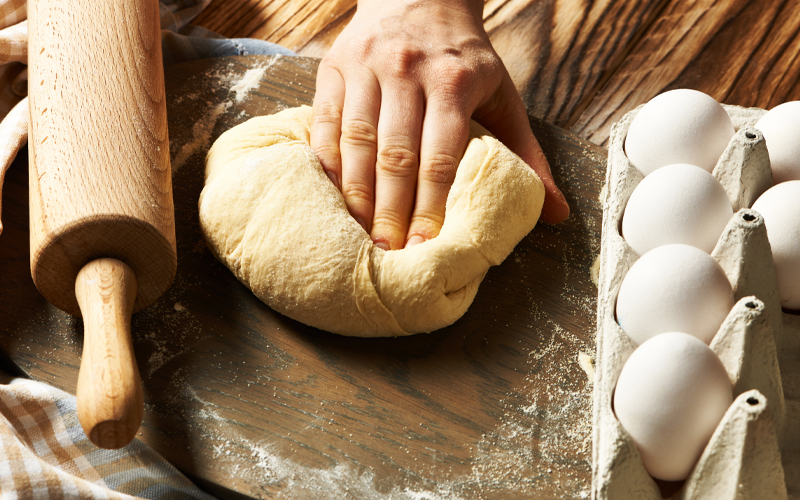 Dough prep