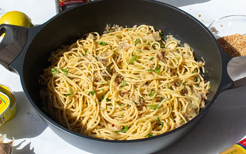 Sardine Aglio e Olio