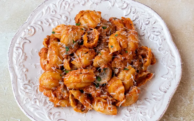Creamy Beef & Mushroom Ragu