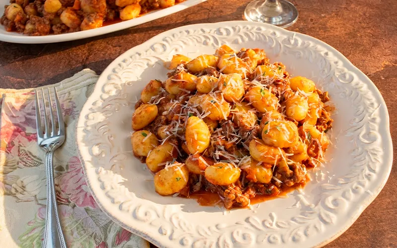 Gnocchi Bolognese