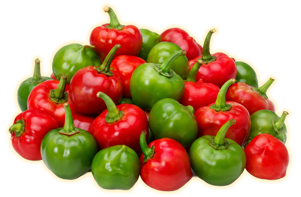 Pile of Cherry Peppers