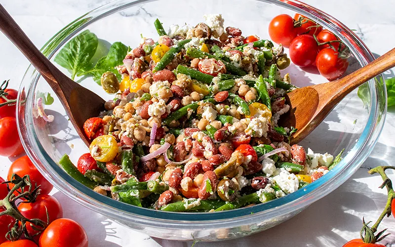 Mediterranean Bean Salad