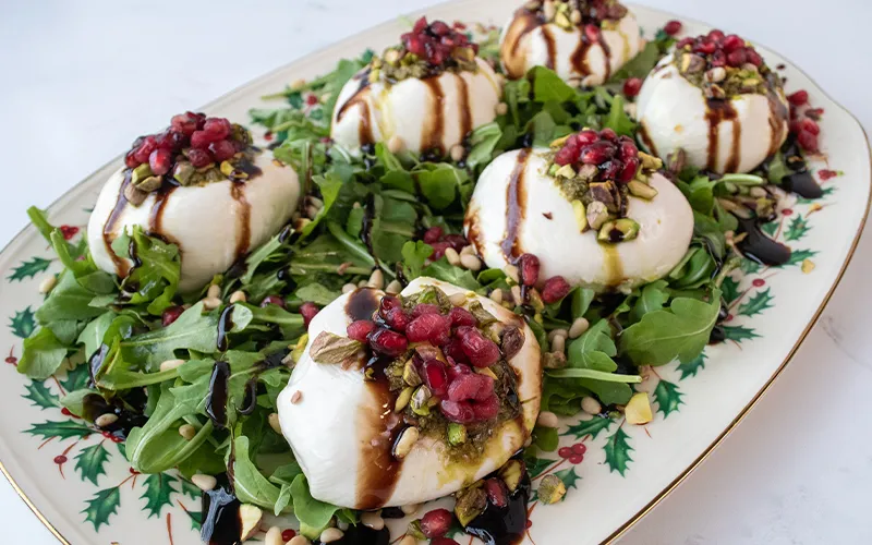 Pesto Burrata Ornaments