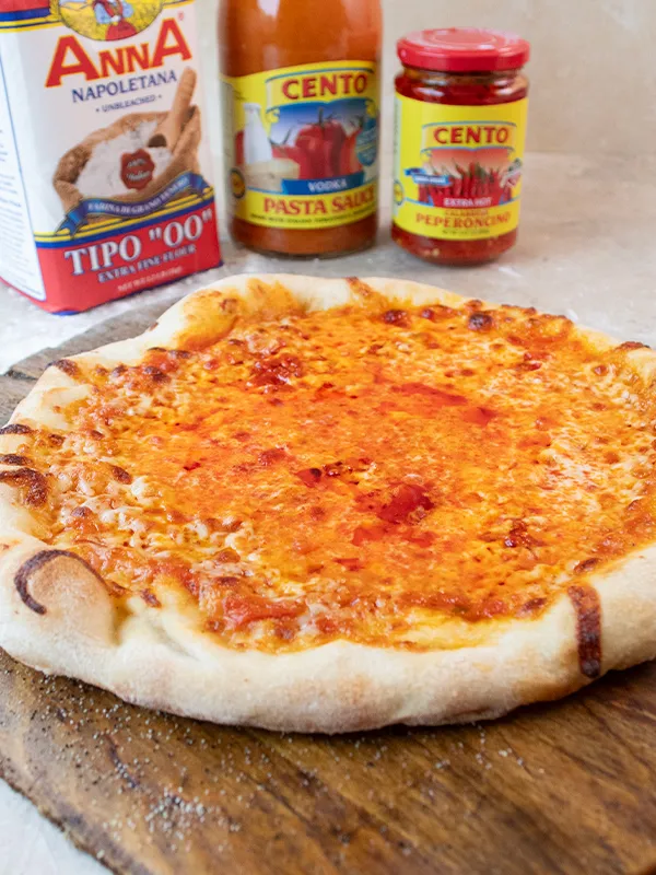 Spicy Vodka Pizza