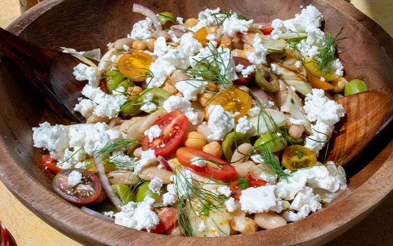 White Bean & Olive Summer Salad