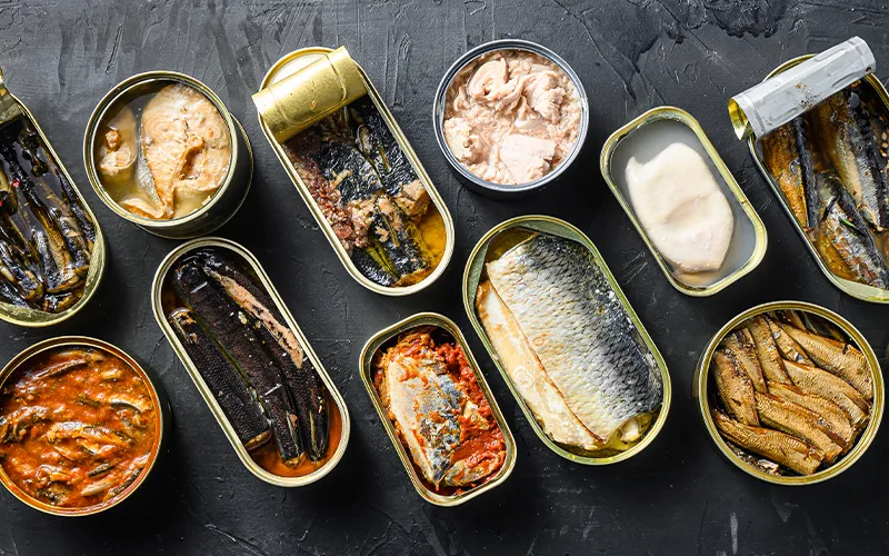canned seafood