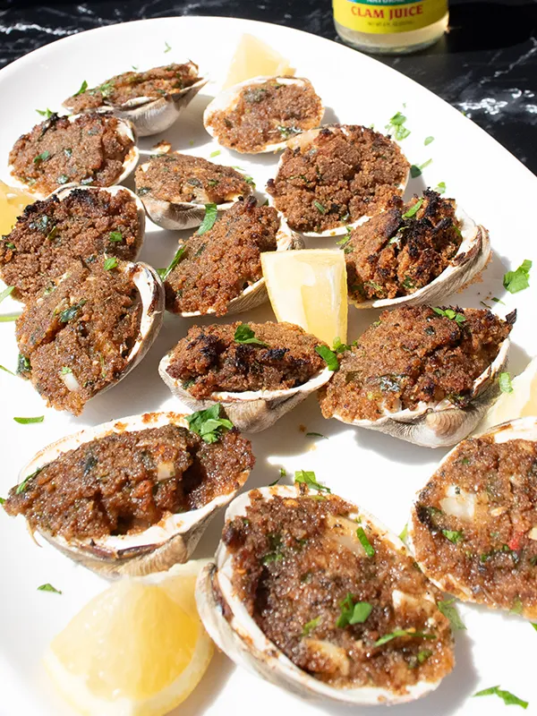 Clams Oreganata