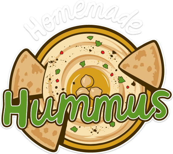 Homemade hummus Badge