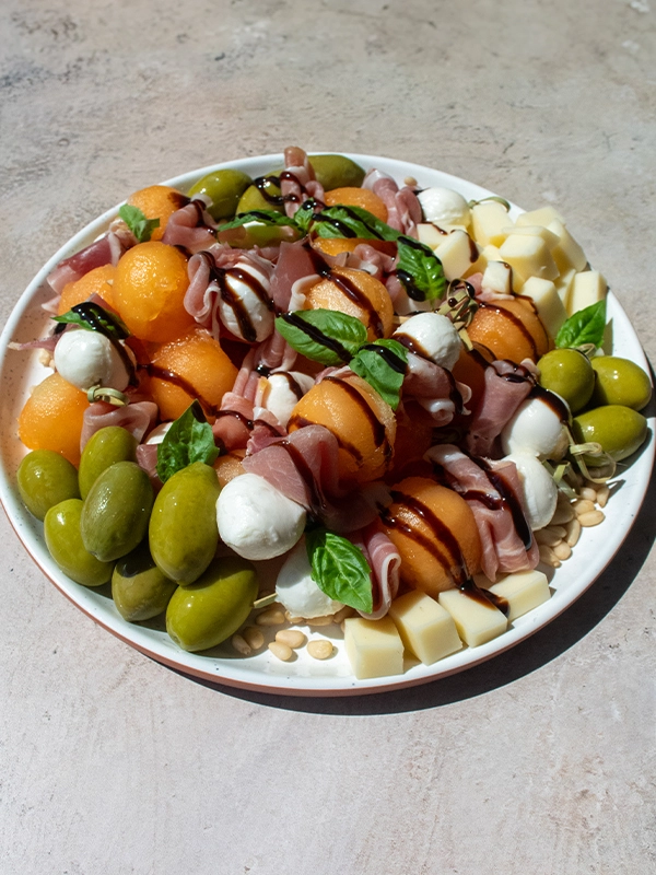 Melon Prosciutto Skewers