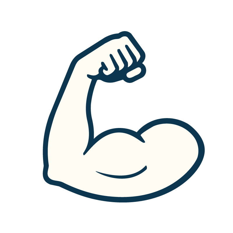 muscle flexing