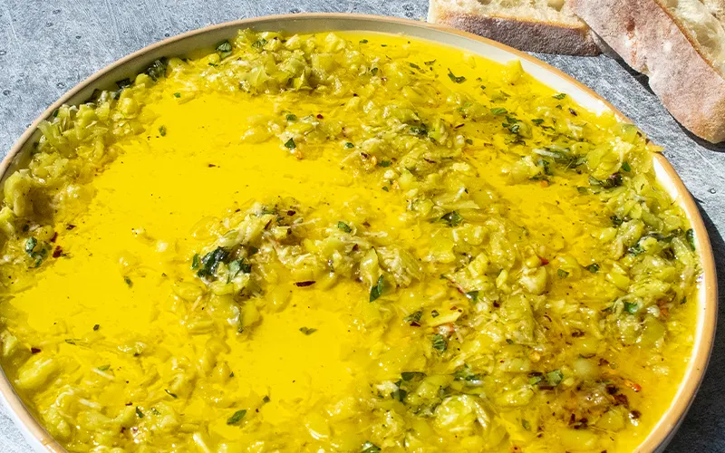Pepperoncini Parmesan Dipping Oil
