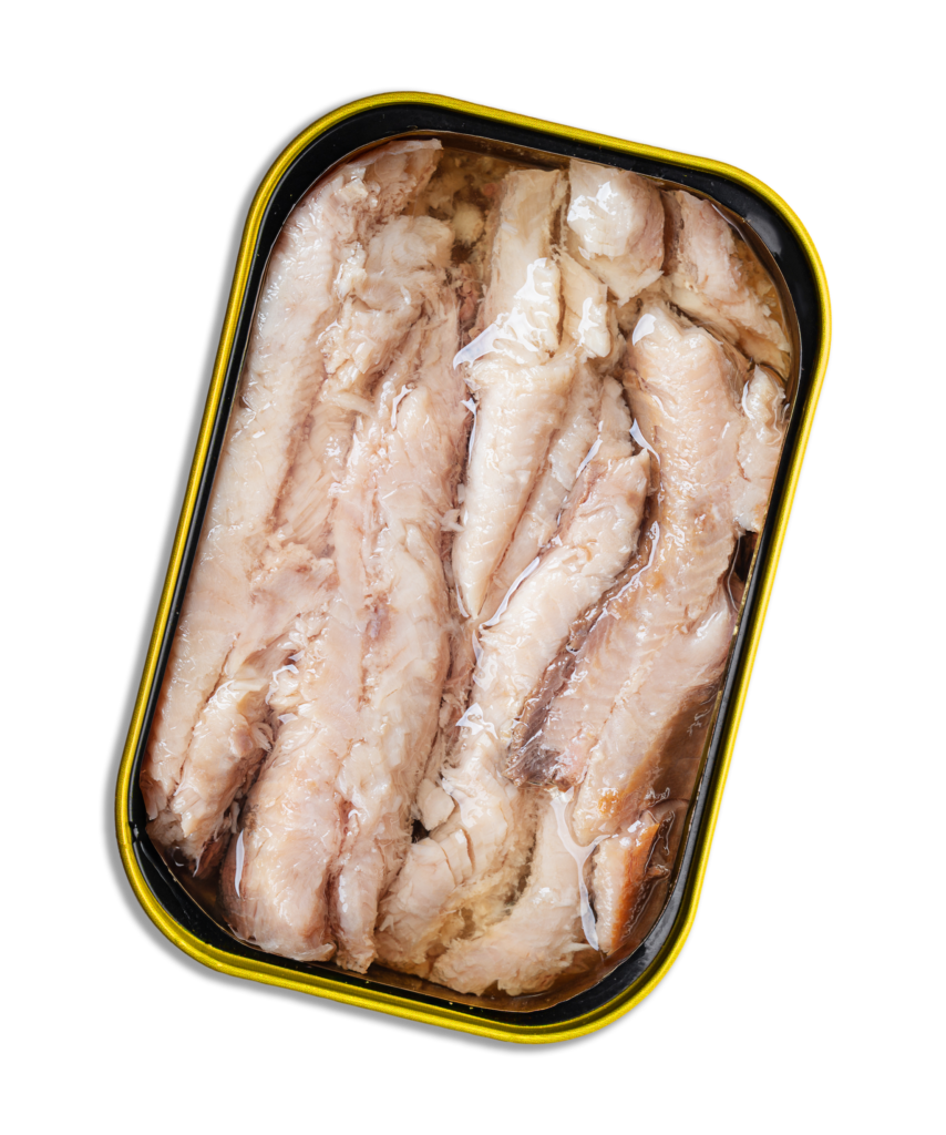 skinless sardines in tin