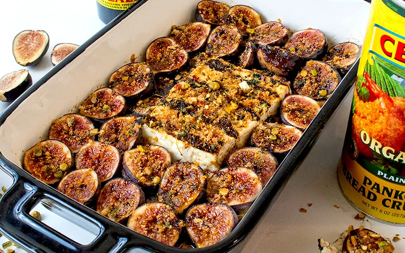 Baked Feta with Figs