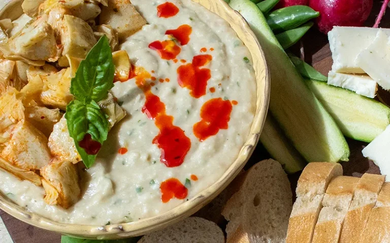 Aperitivo White Bean Dip with Artichokes