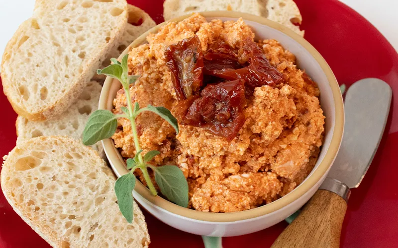 Whipped Feta with Sundried Tomatoes